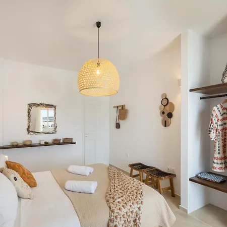 بيت للعطل Walk To - 1br House - Peppermint Piperi ناوسا