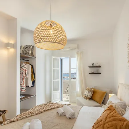 بيت للعطل Walk To - 1br House - Peppermint Piperi ناوسا